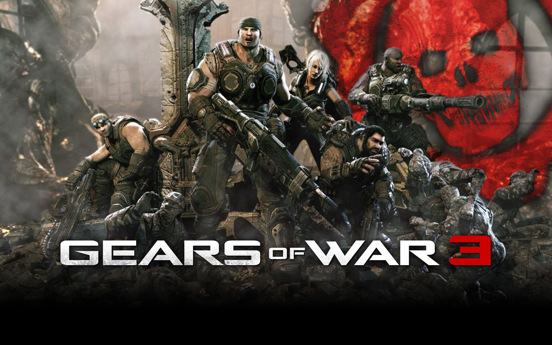 Gear Of War 3 All Cut Scenes Full HD 1080 